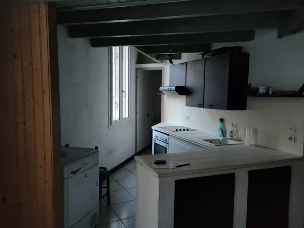 1er étage, cuisine devenue une chambre